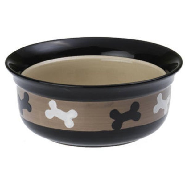 Petrageous Designs 2C City Pets Bones Bowl 10071